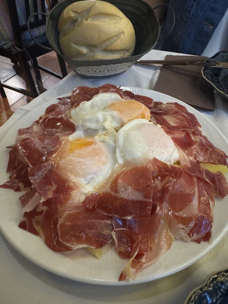 Huevos con jamón ibérico